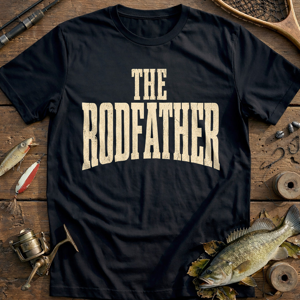 The Woodfather Fishing T-Shirt EU product image 2
