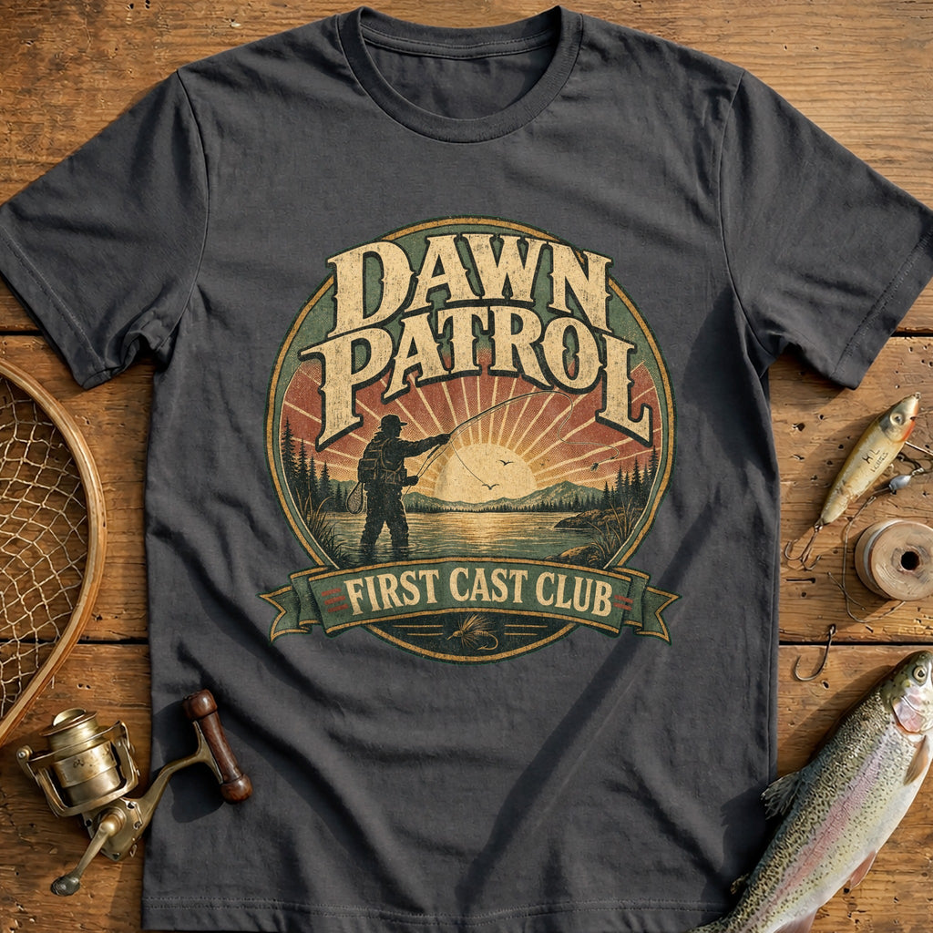 First Cast Club Fishing T-Shirt US product image 3