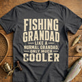 Grandad Cooler Angler Fishing T-Shirt US product image 1