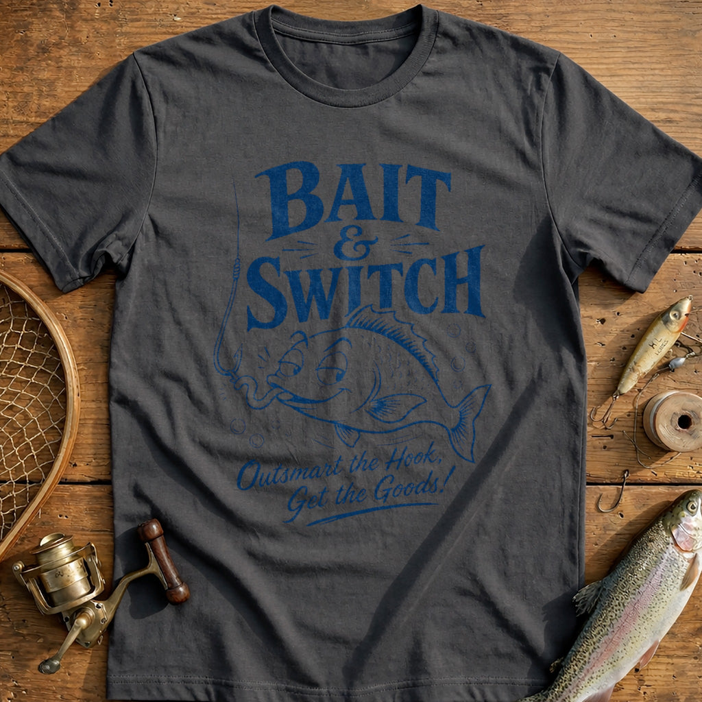 Outsmart the Hook Fishing T-Shirt product image 3