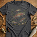 Rainbow Trout Swim Fishing T-Shirt EU product image 1