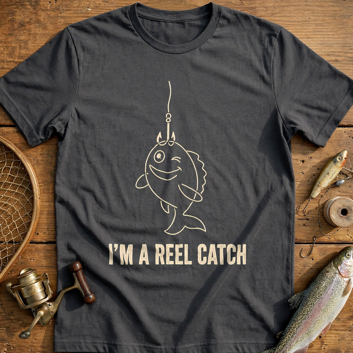 Reel Catch Fishing T-Shirt AU product image 3