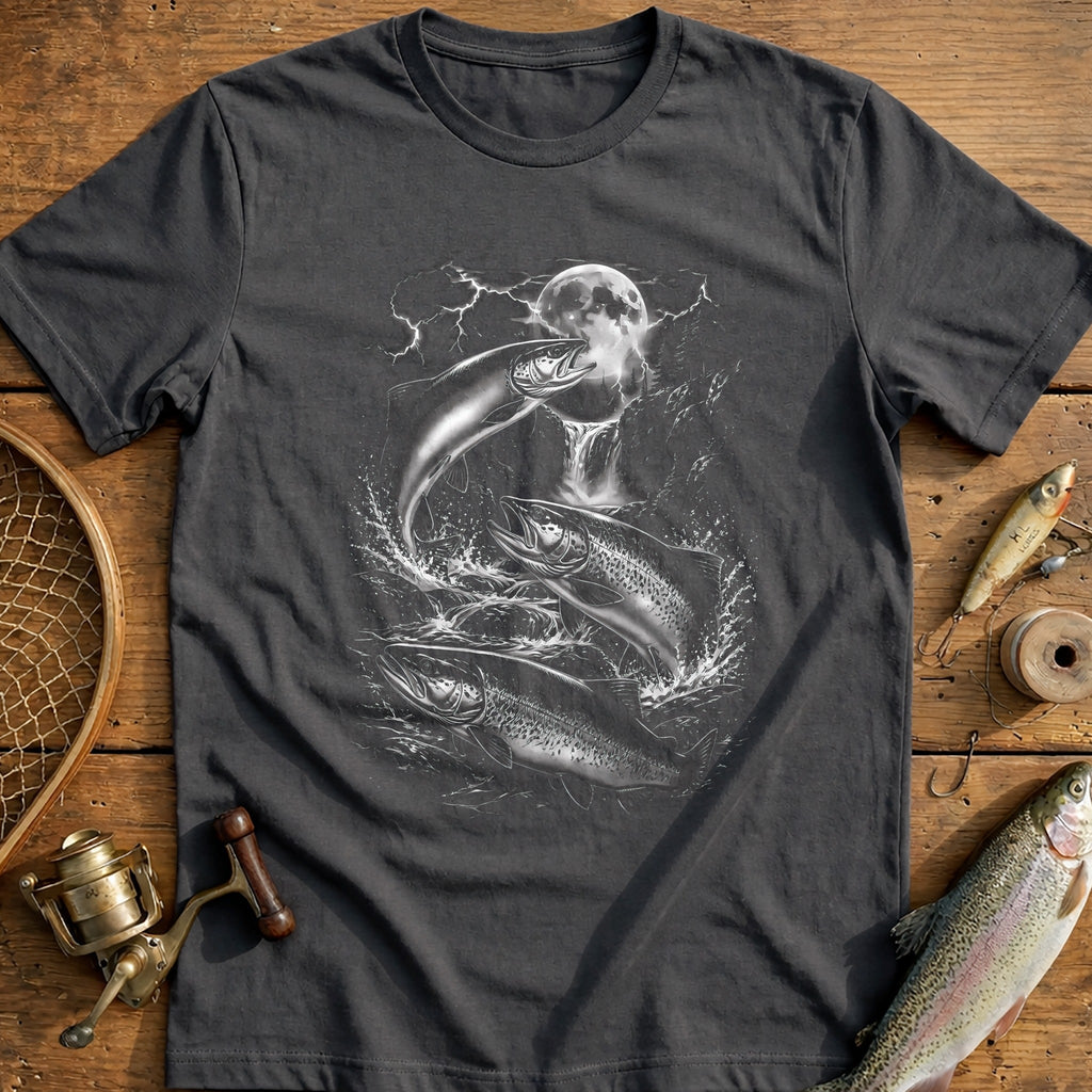 Salmon Run Spirit Fishing T-Shirt AU product image 3