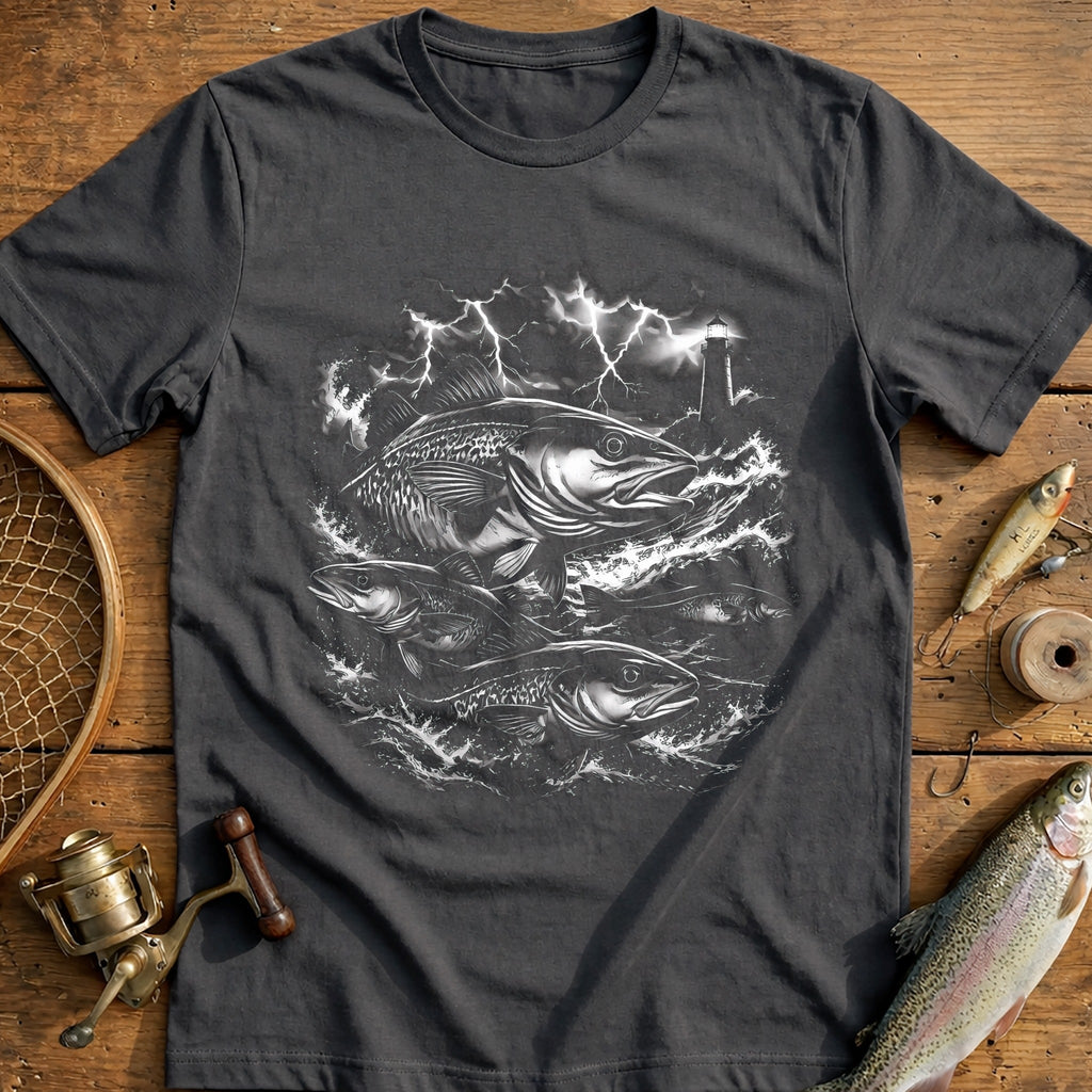 Storm Season Bass Fishing T-Shirt AU product image 3