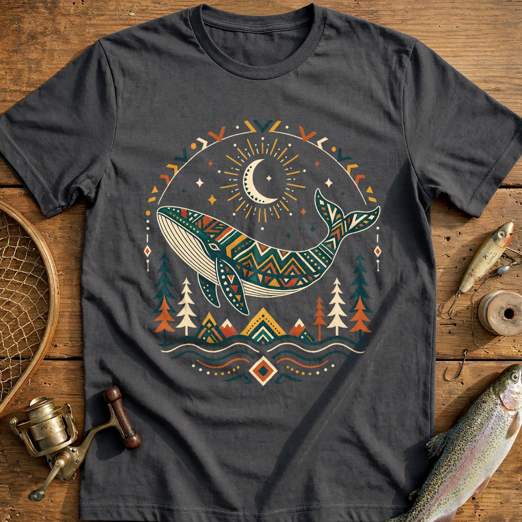 Tribal Spirit Whale Fishing T-Shirt product image 3