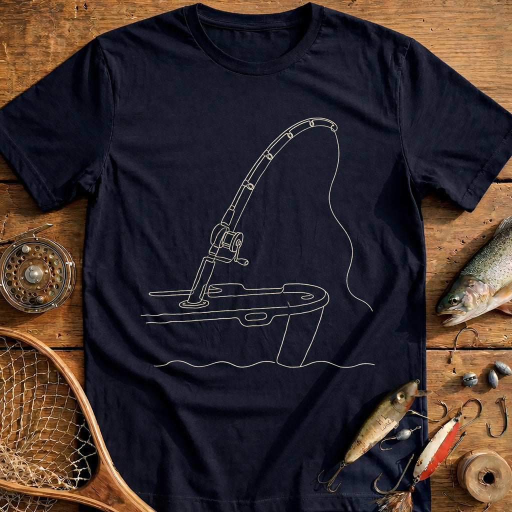 Big Rod Deep Water Fishing T-Shirt AU product image 1