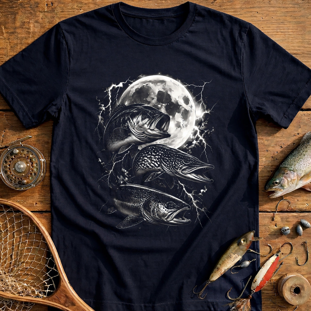 Moon Bite Trinity Fishing T-Shirt US product image 2