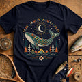 Tribal Spirit Whale Fishing T-Shirt product image 1