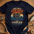 Vintage Reel, Cooler Fishing T-Shirt AU product image 1