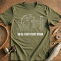 Come Here Fishy Fishing T-Shirt AU product image 1