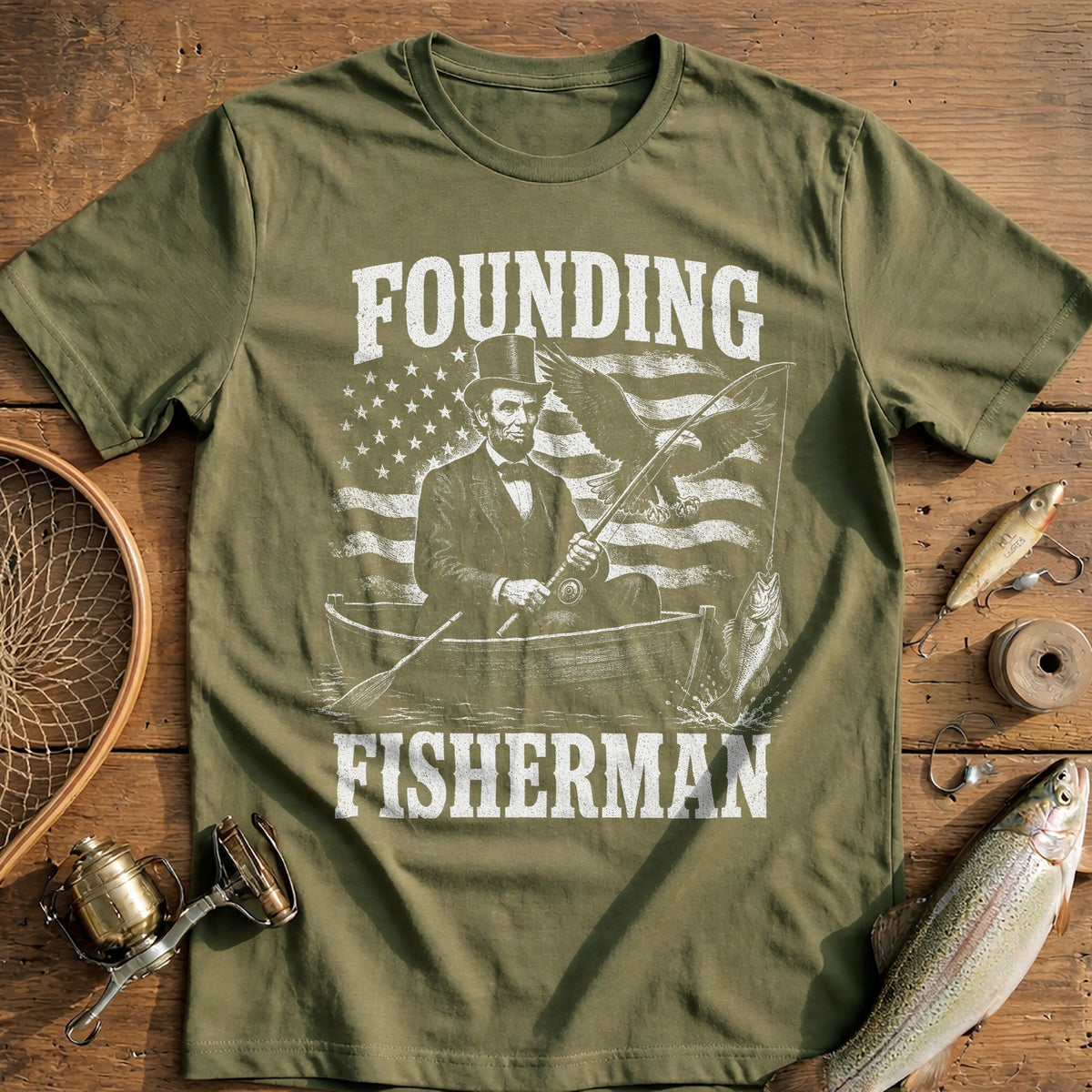 Founding Cast Fishing T-Shirt EU product image 4