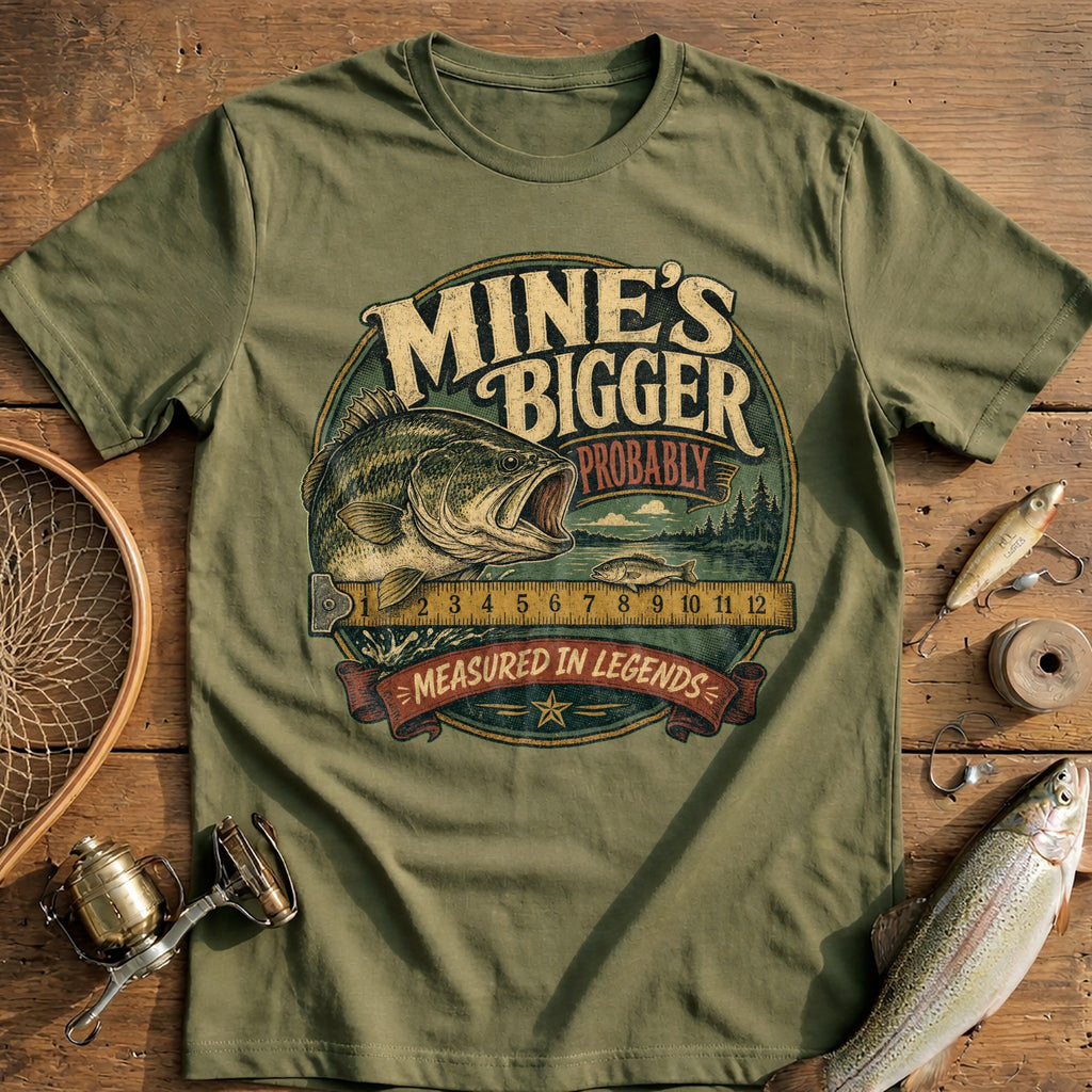 Measured in Legends Fishing T-Shirt product image 4
