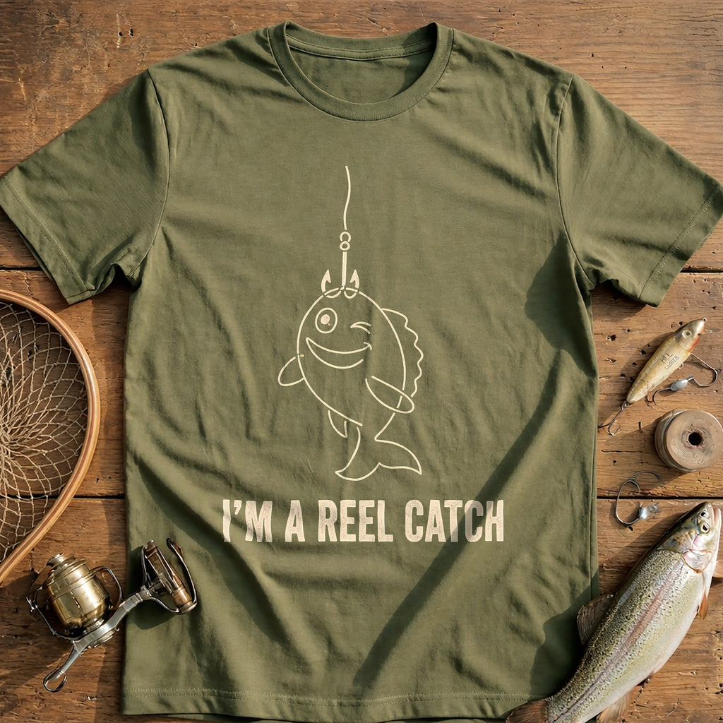 Reel Catch Fishing T-Shirt AU product image 4