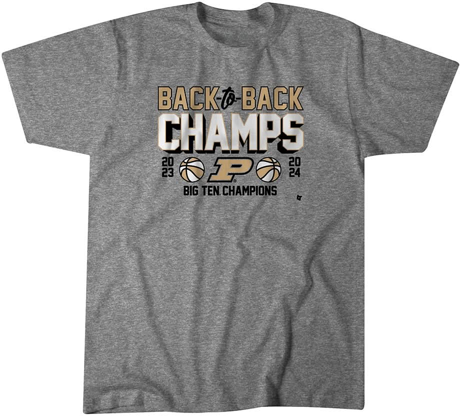 Purdue Basketball: Back-To-Back B1G Champs product image 1