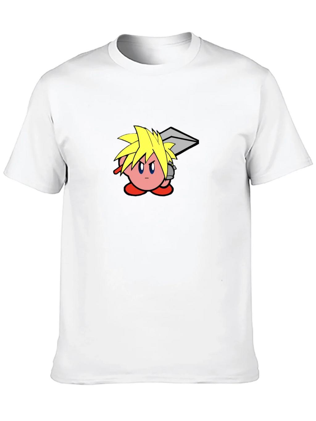 Kirby Cloud T-Shirt - Black Cotton Graphic Tee product image 8