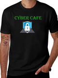 Cyber Cafe Security T-Shirt - Stylish Protection product image 1