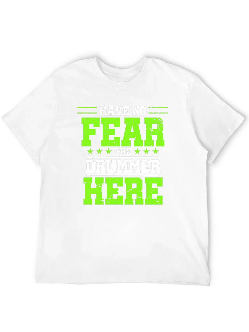 Have No Fear The Drummer Here Black T-Shirt product image 11