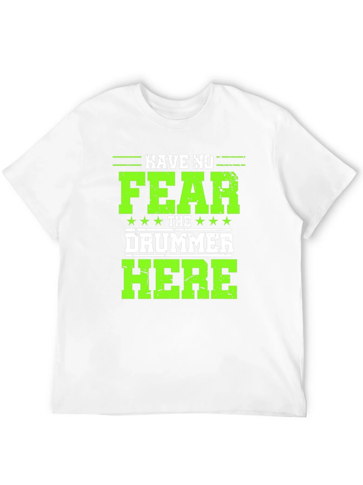 Have No Fear The Drummer Here Black T-Shirt product image 11