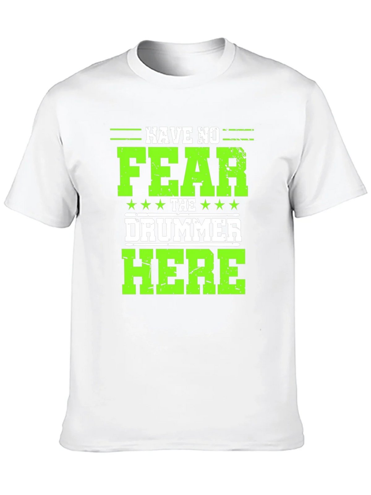 Have No Fear The Drummer Here Black T-Shirt product image 9