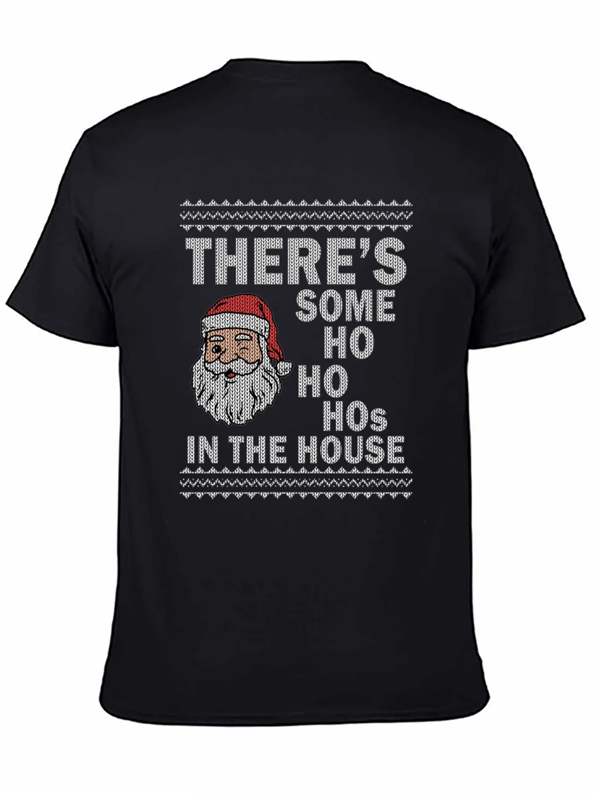 Funny Christmas Santa Ho Ho Hos T-Shirt product image 4