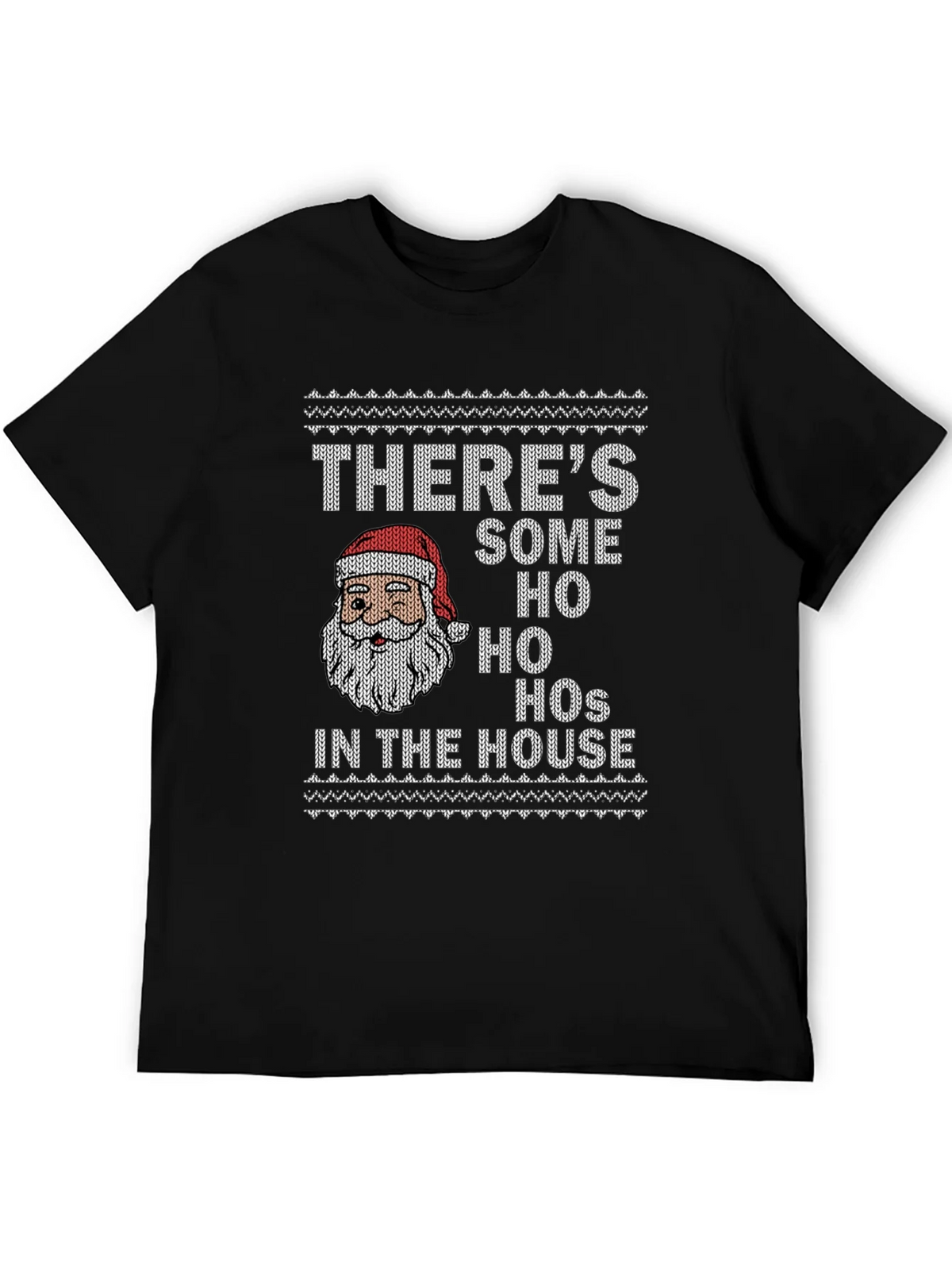 Funny Christmas Santa Ho Ho Hos T-Shirt product image 5