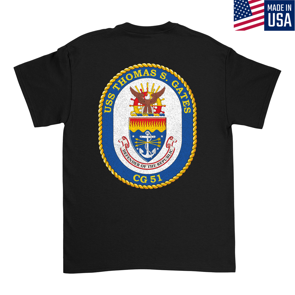 USS Thomas S. Gates CG 51 Men's T-Shirt product image 1