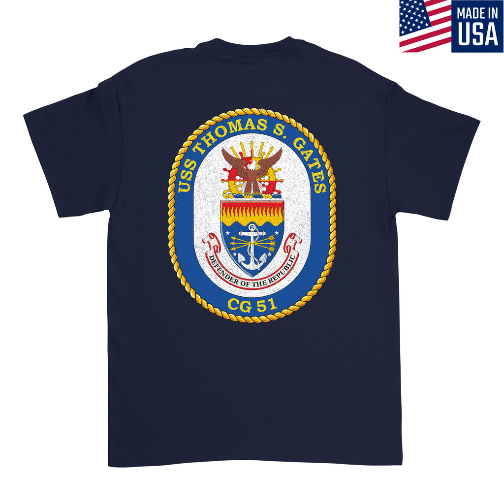 USS Thomas S. Gates CG 51 Men's T-Shirt product image 3