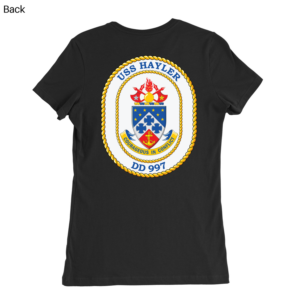 USS Hayler DD 997 Women's T-Shirt product image 1