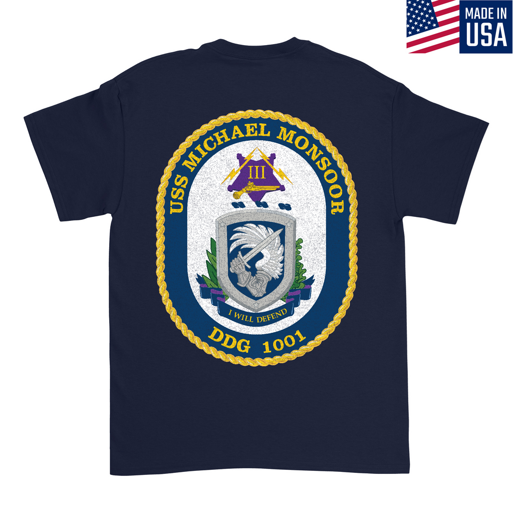 USS Michael Monsoor DDG 1001 Men's T-Shirt product image 3