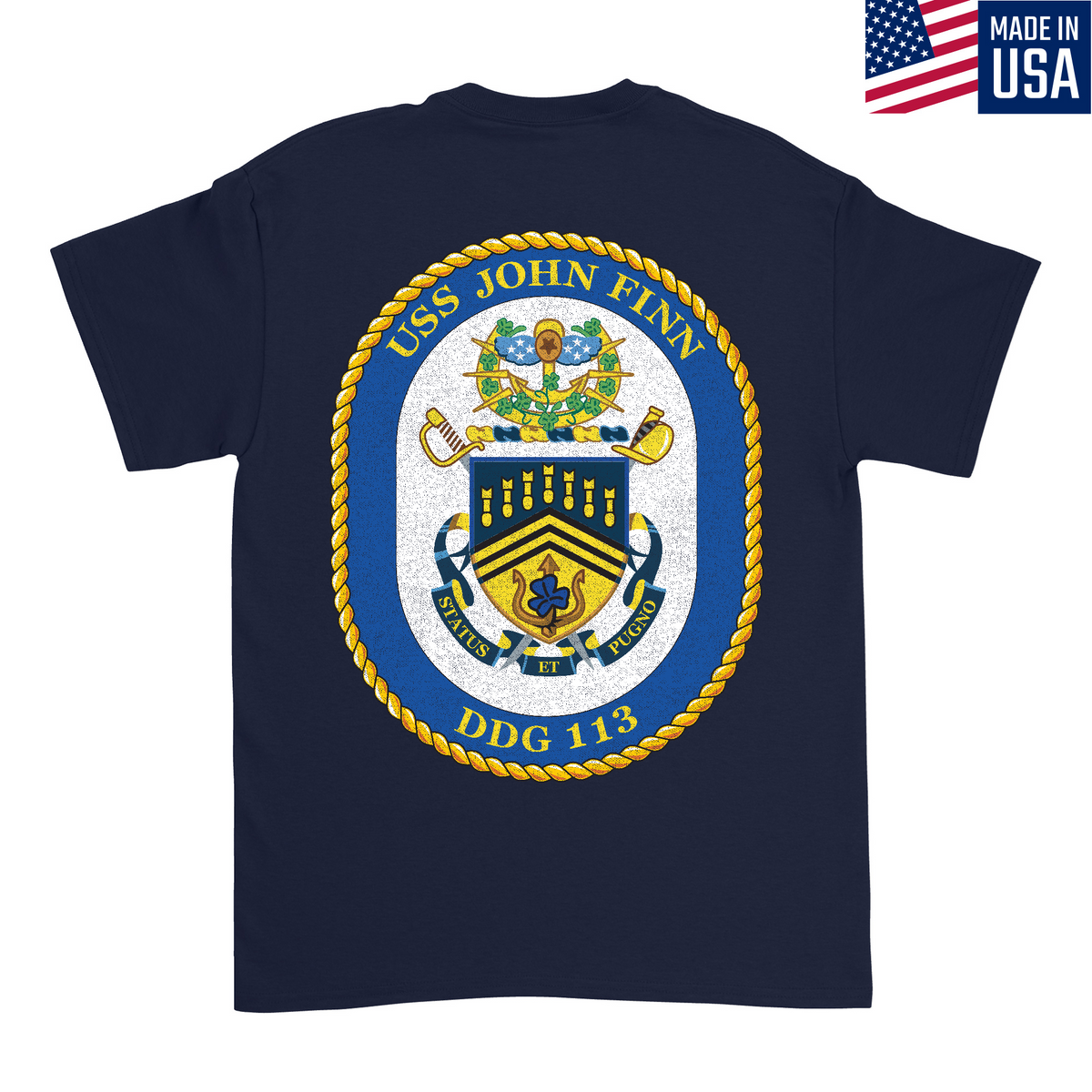 USS John Finn DDG 113 Men's T-Shirt product image 3