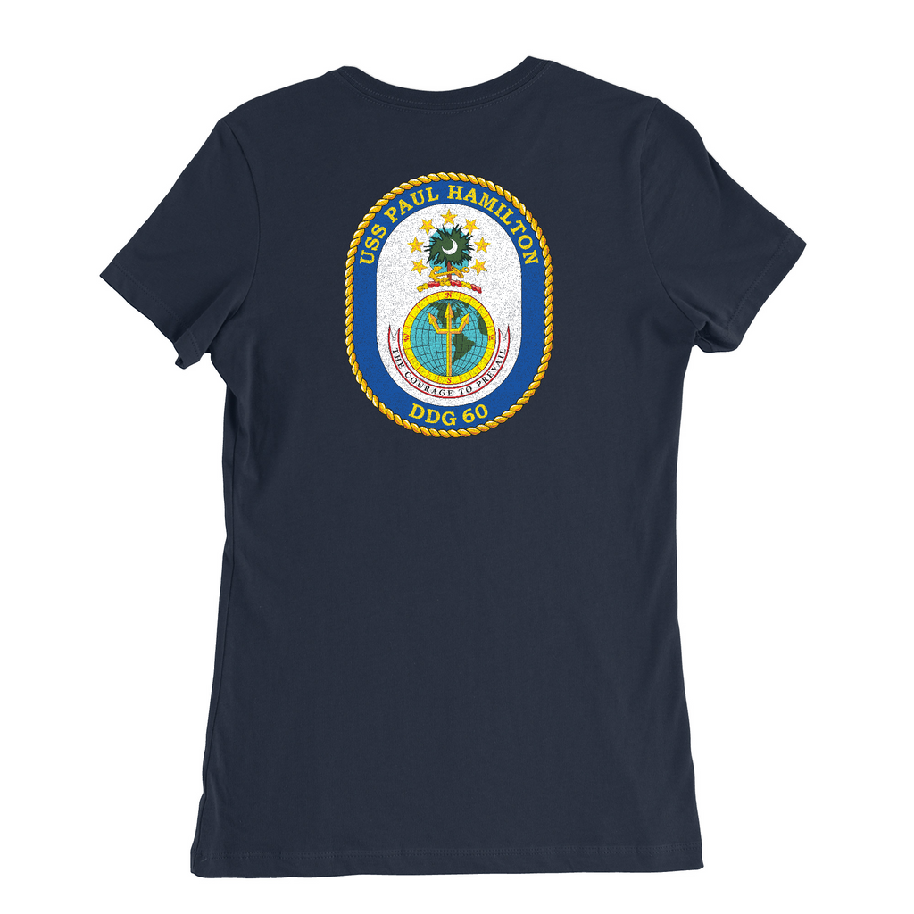 USS Paul Hamilton DDG 60 Women's T-Shirt product image 3