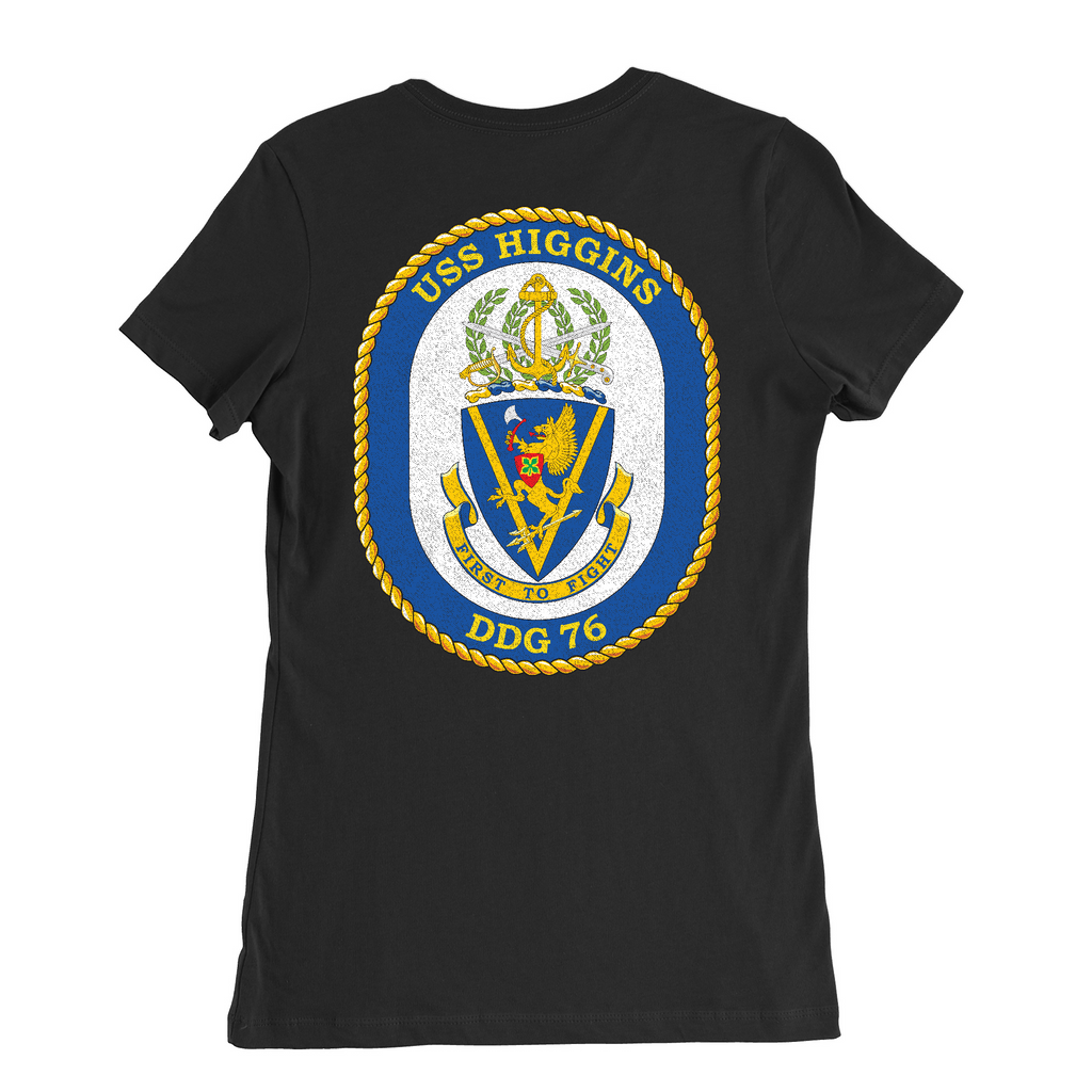 USS Higgins DDG 76 Women's T-Shirt product image 1