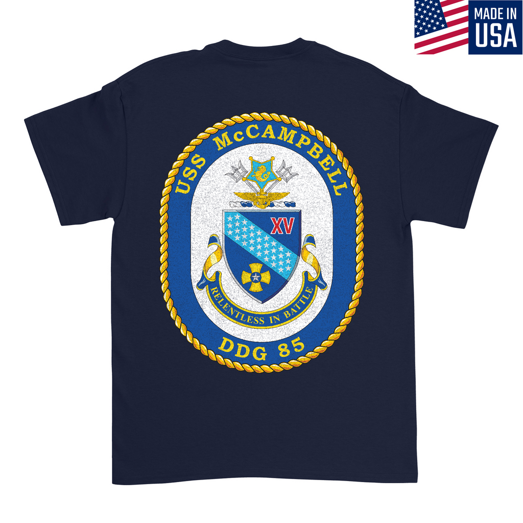 USS McCampbell DDG 85 Men's T-Shirt product image 3