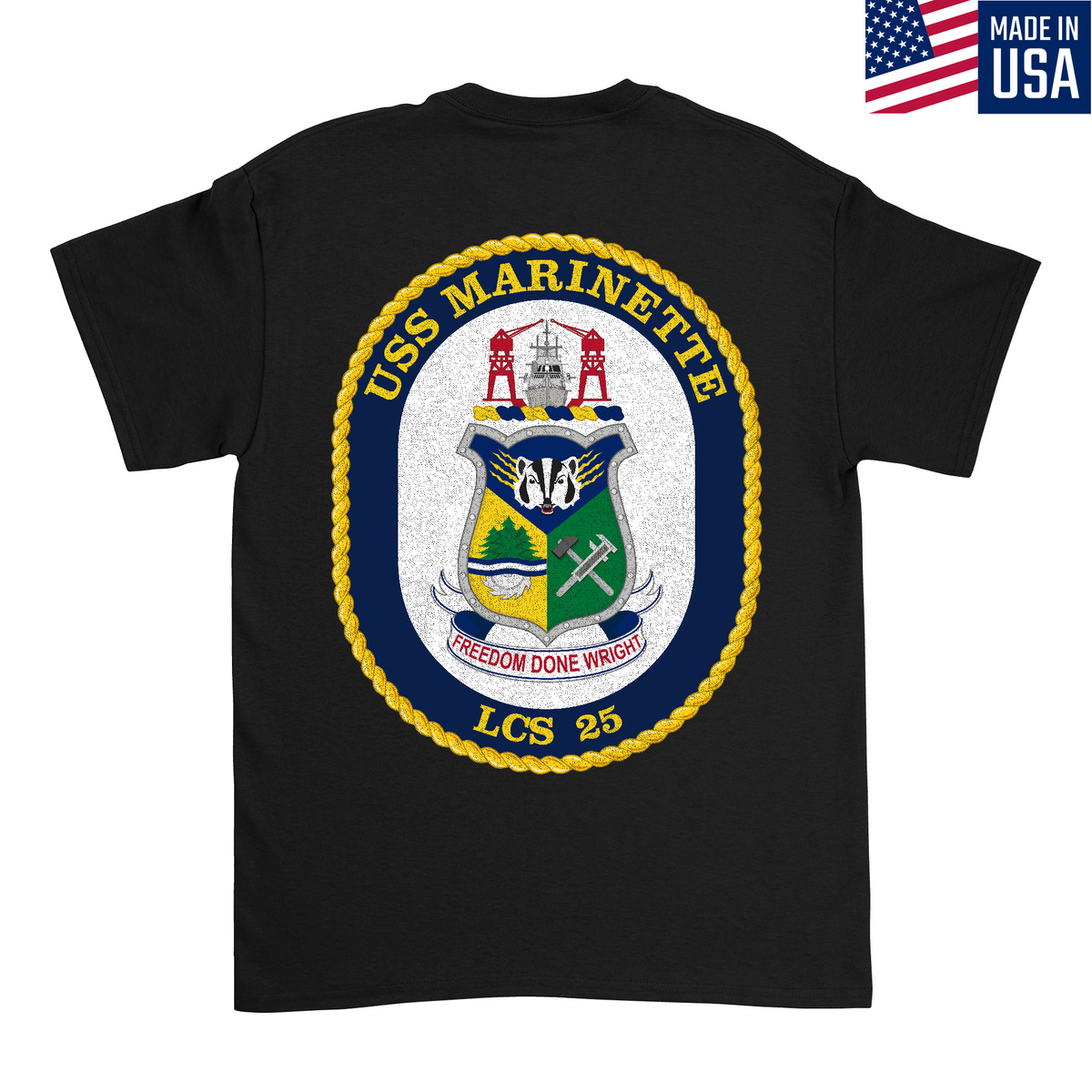 USS Marinette LCS 25 Men's T-Shirt product image 1