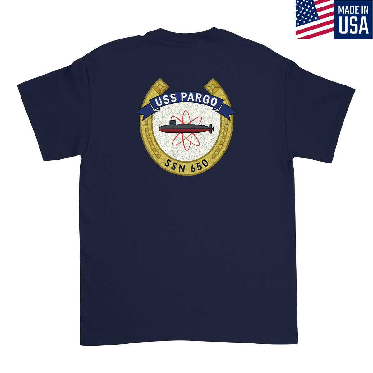 USS Pargo SSN 650 Men's T-Shirt product image 3