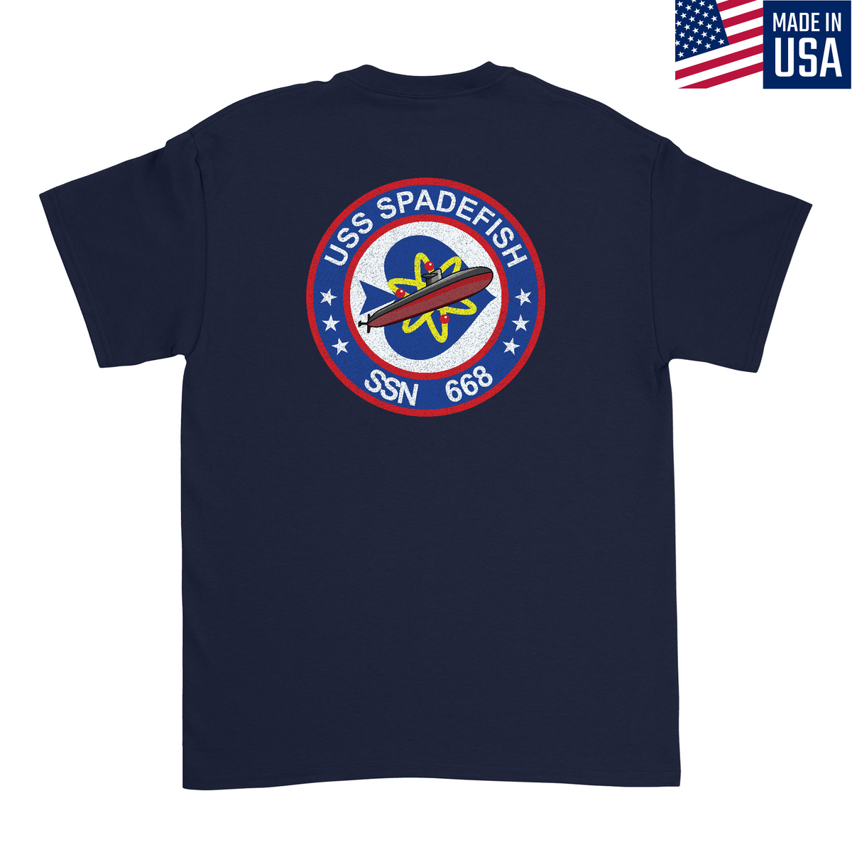 USS Spadefish SSN 668 Men's T-Shirt product image 3