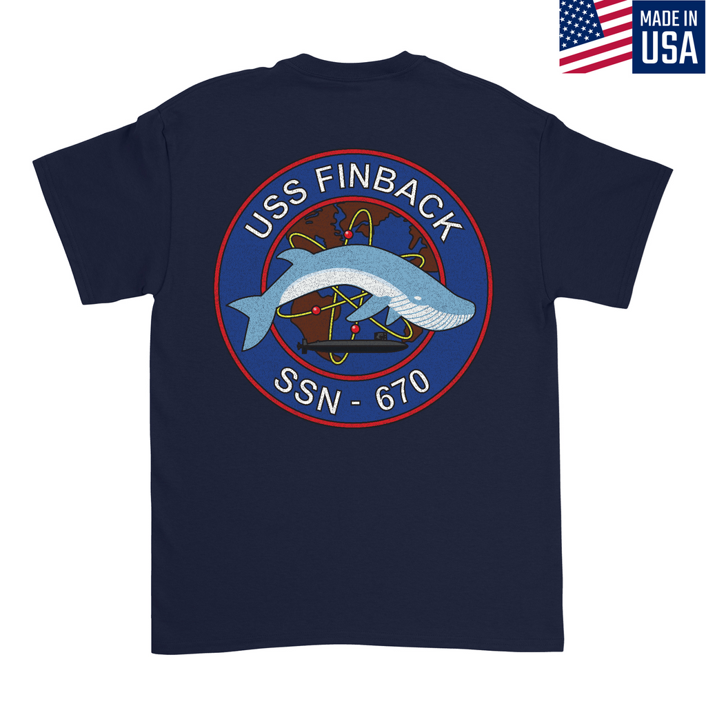 USS Finback SSN 670 Men's T-Shirt product image 3