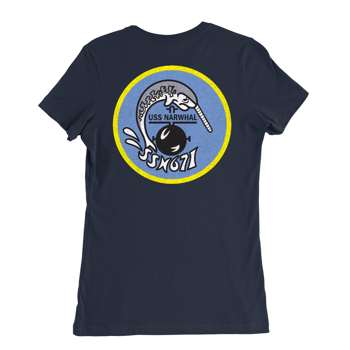 USS Narwhal SSN 671 Women's T-Shirt product image 3
