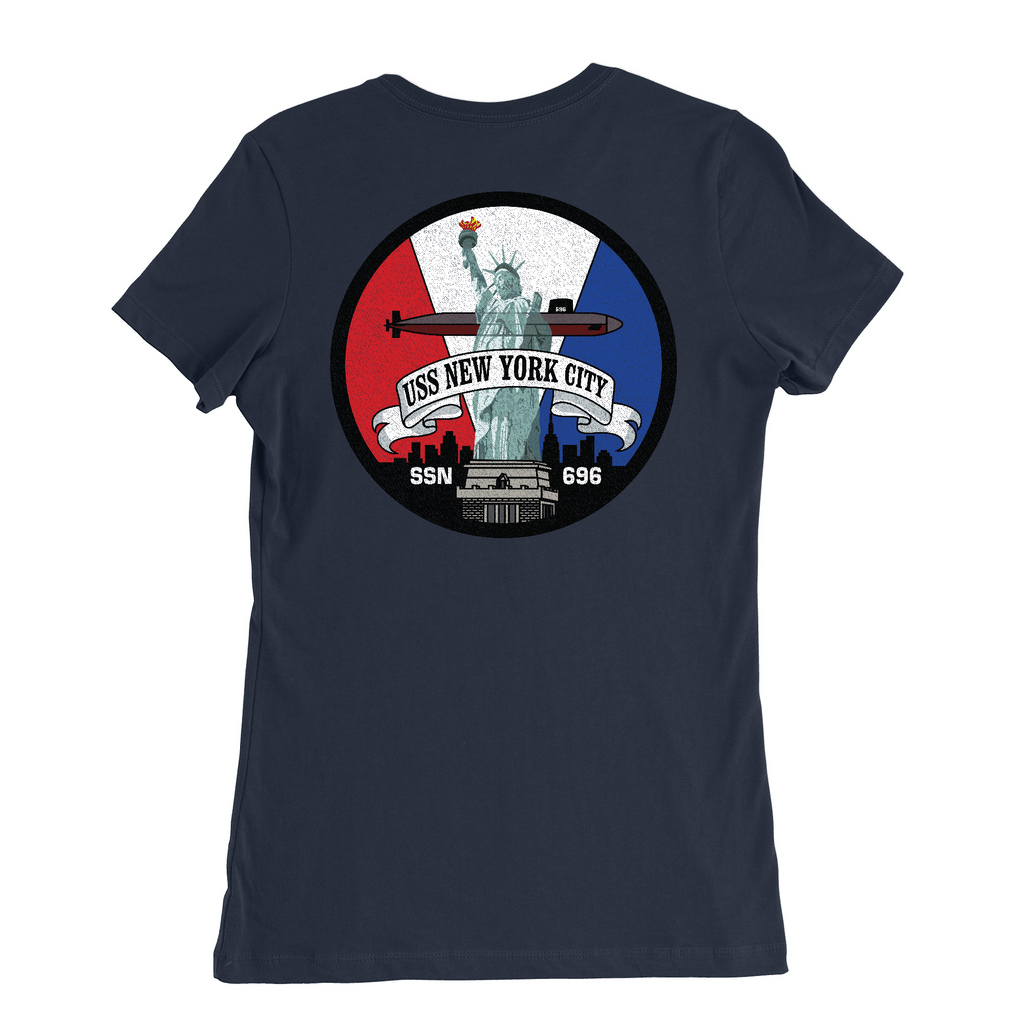 USS New York City SSN 696 Women's T-Shirt product image 3