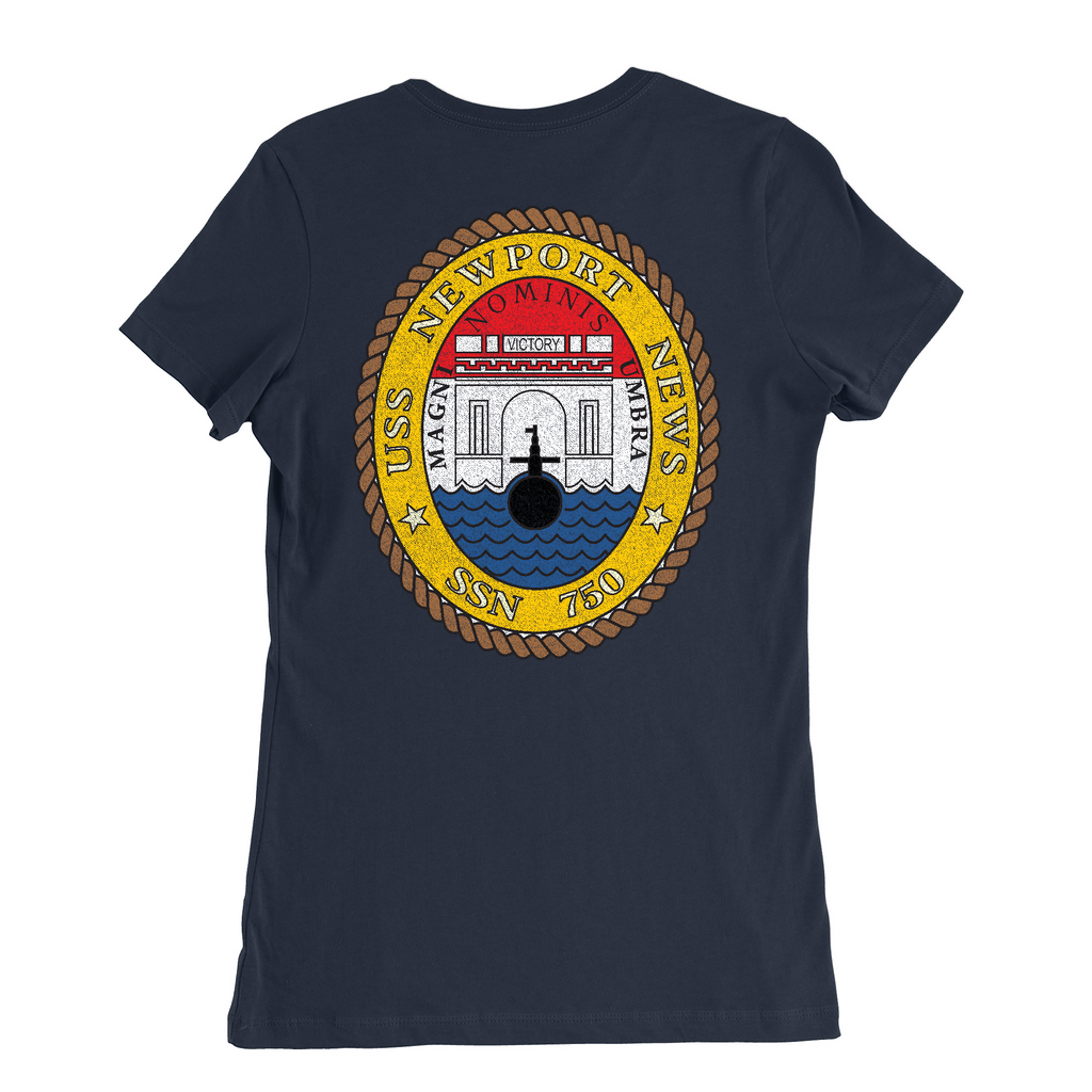 USS Newport News SSN 750 Women's T-Shirt product image 3