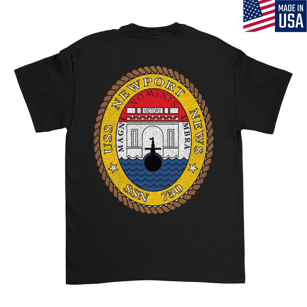 USS Newport News SSN 750 Men's T-Shirt product image 1