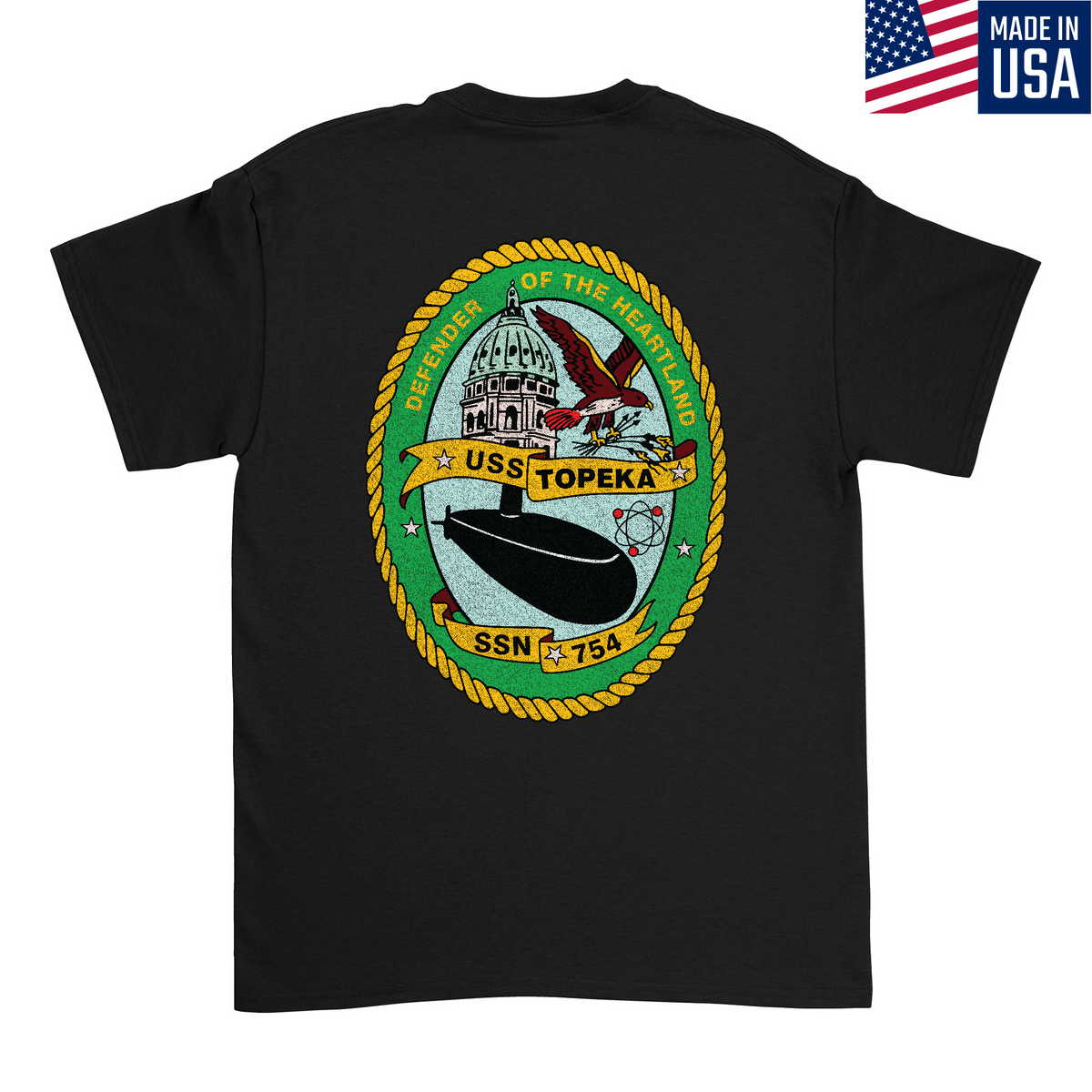 USS Topeka SSN 754 Men's T-Shirt product image 1