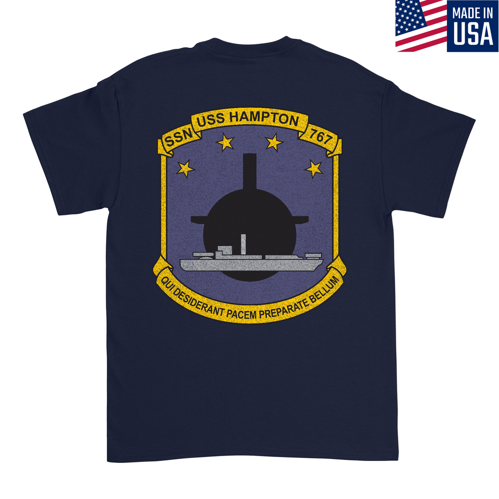 USS Hampton SSN 767 Men's T-Shirt product image 3