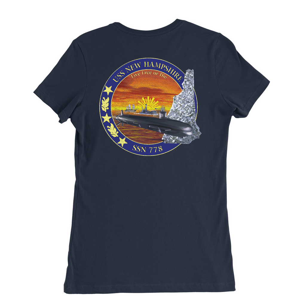 USS New Hampshire SSN 778 Women's T-Shirt product image 3