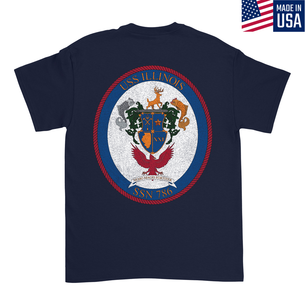 USS Illinois SSN 786 Men's T-Shirt product image 3