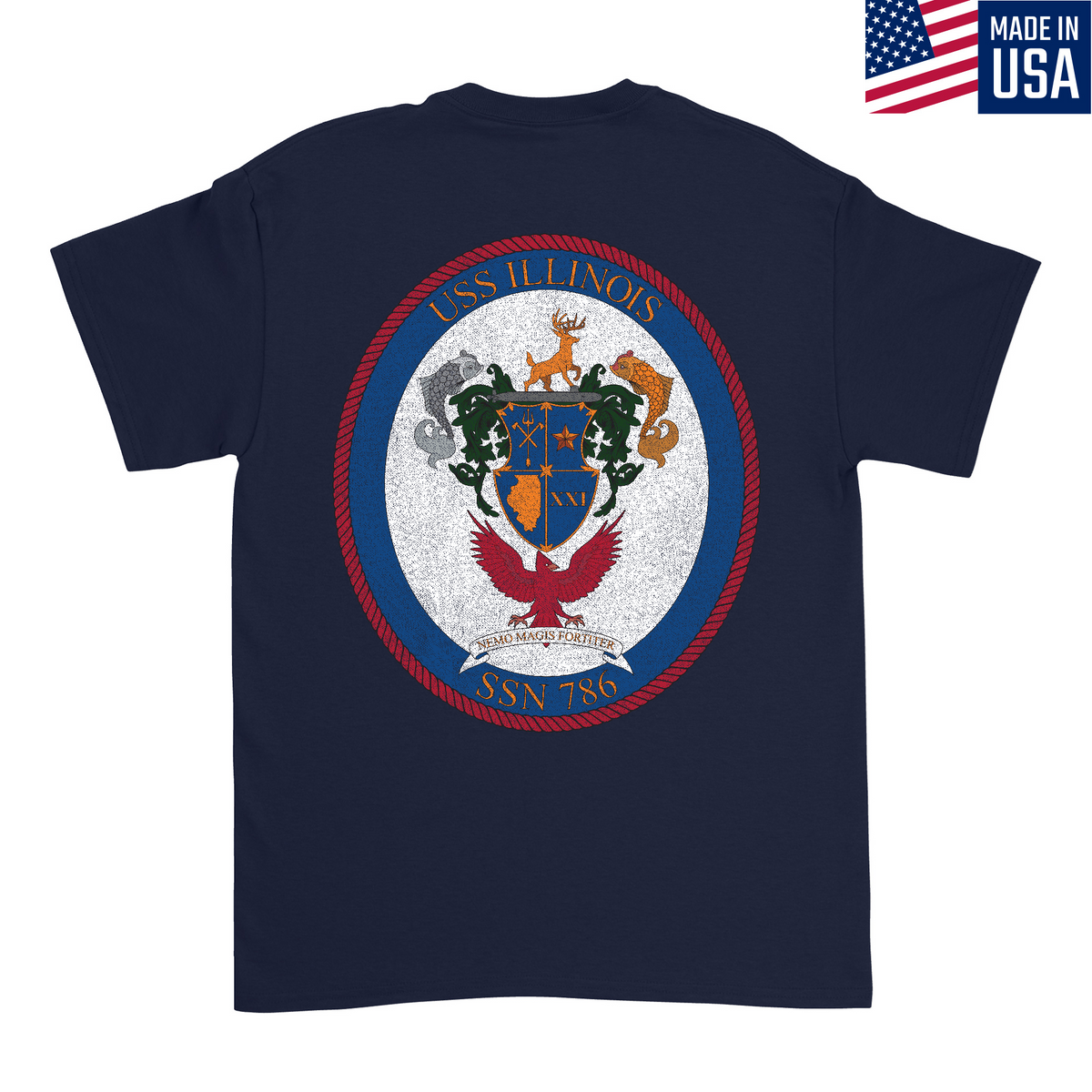 USS Illinois SSN 786 Men's T-Shirt product image 3