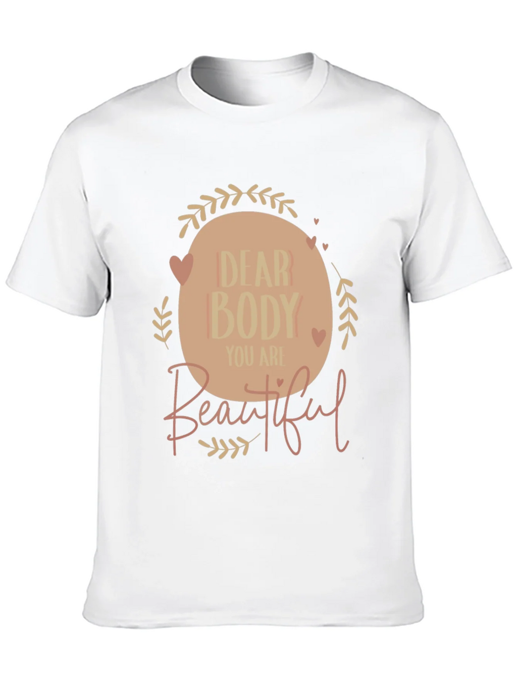 Dear Body Graphic Tee - Positive Affirmation Shirt product image 9