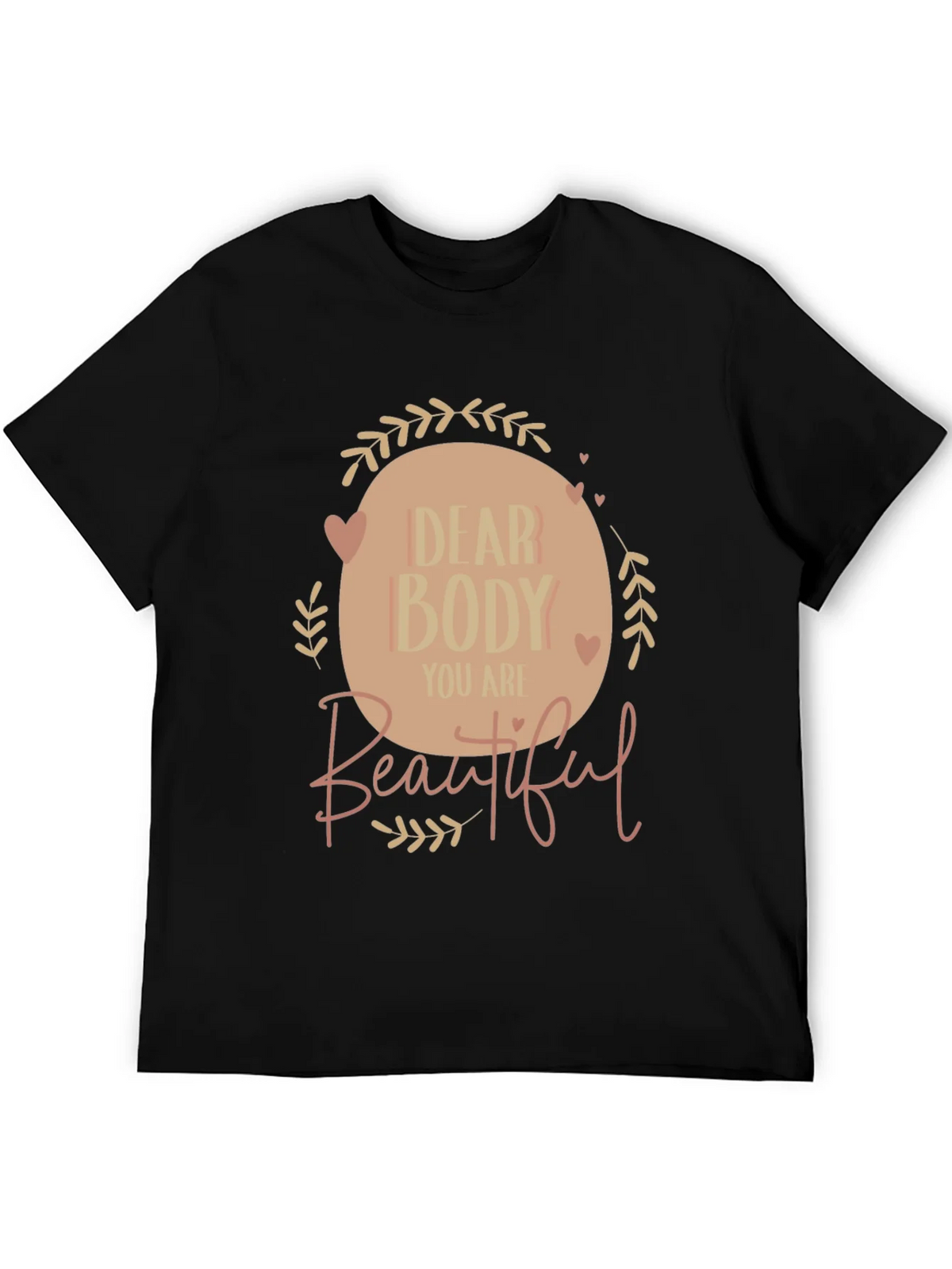 Dear Body Graphic Tee - Positive Affirmation Shirt product image 5