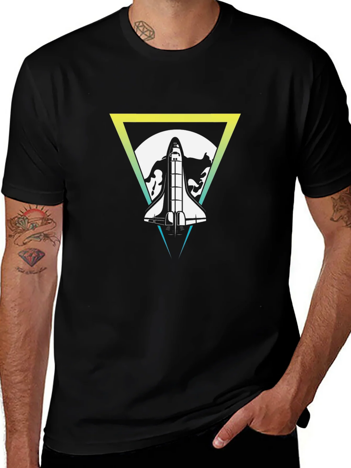 Space Shuttle Graphic Tee - Retro Style product image 1