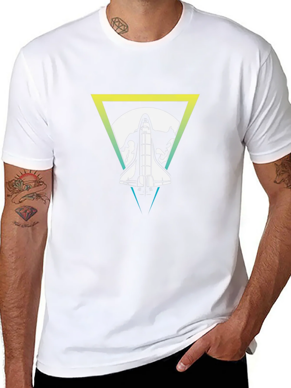 Space Shuttle Graphic Tee - Retro Style product image 5
